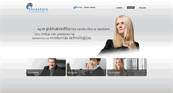 Desktop Screenshot of investors.lv
